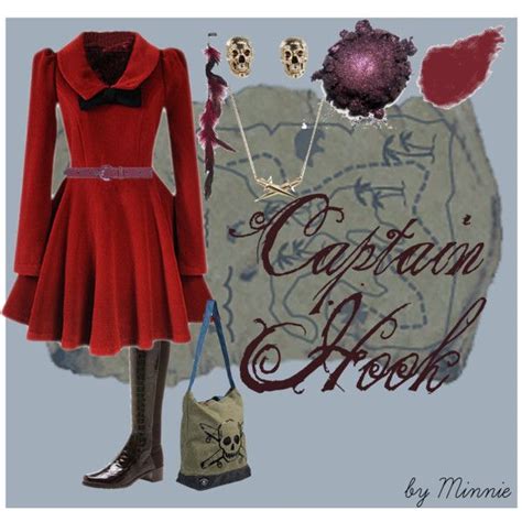 A Disneybound Style Outfit For Captain Hook By Minnie Themed