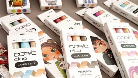 Los Nuevos Sets De Rotuladores Copic Ciao Layer Mix Vicen Piera Sl