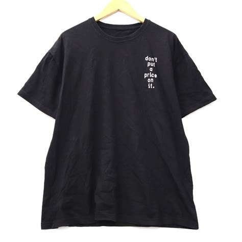 Other ロゴプリント コットン Tシャツ L ブラックの通販 By ベクトル ラクマ店｜アザーならラクマ