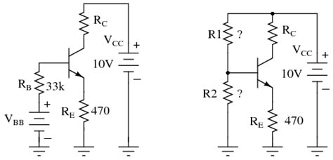 Voltage Divider Bias Circuit Diagram And Calculations