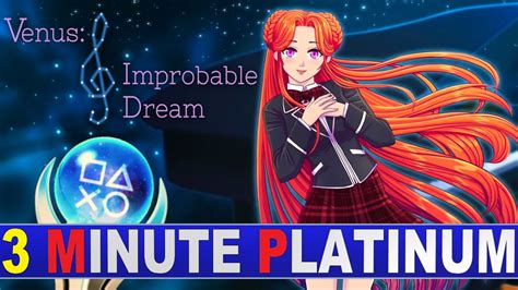 Venus Improbable Dream Platinum Walkthrough Trophy Achievement