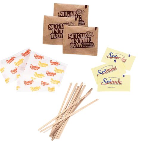 Sugar And Sweetener Assortment Packets Packaged By Bools Sugar Packets Splenda