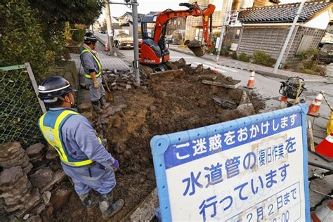 4万戸超で断水続く、復旧は春か 能登半島地震、停電は9割解消（共同通信） Yahoo ニュース