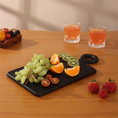 Acacia Wood Chopping Board With Handle Ireka