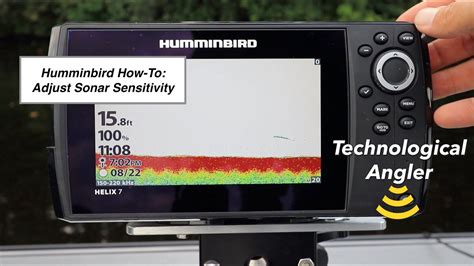 Humminbird Helix Quick Tip Adjust Sonar Sensitivity Helix Youtube