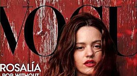 Rosal A Llega A La Portada De Vogue En Estados Unidos Fotografiada