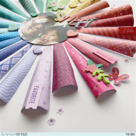 radial layout  yui oku paige taylor evans