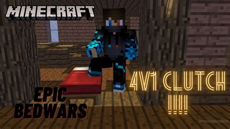 Epic Bedwars Clutches Youtube