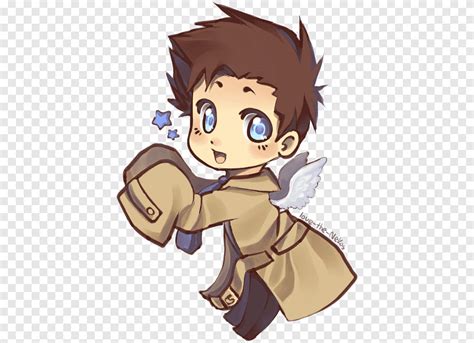 Descarga Gratis Castiel Dean Winchester Dibujo Chibi Sam Winchester