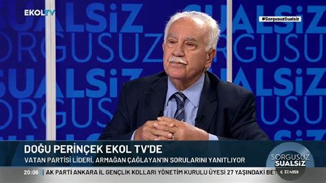 Vatan Partisi Genel Başkanı Doğu Perinçek Özgürlükçüyüm ama PKK ve