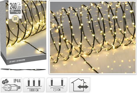 Led valosarja lämmin valkea 240 os pehmeä johto Sisä ja ulkokäyttöön