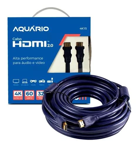 Hdmi M Resolu O K E Cabo Blindado Direto Da F Brica