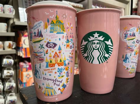 Photos New Disneyland Park Starbucks Ceramic Tumblers Arrive At