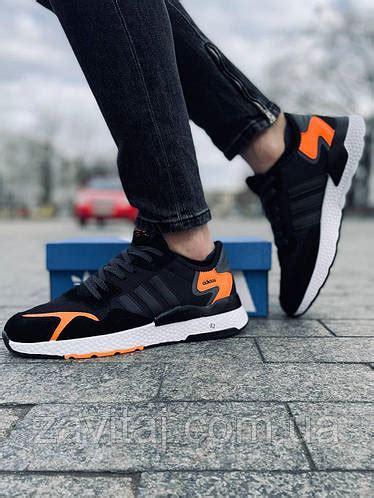Купить Мужские кроссовки Adidas Nite Jogger Адидас Джогер Черные с ...