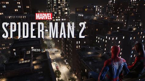 Marvel S Spider Man 2 Main Menu Theme Youtube