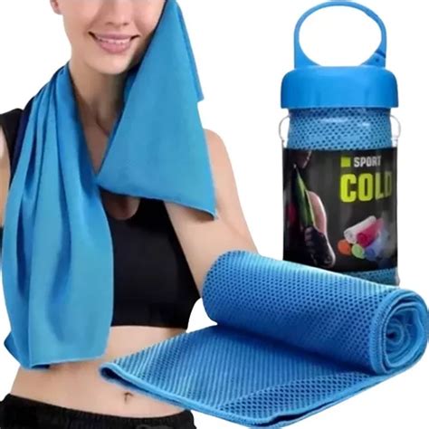 Toalha Gelada Refrescante Esportiva Crossfit Academia Treino Mercadolivre