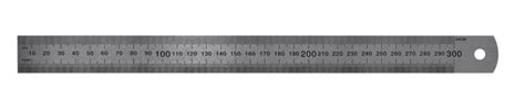 Metal ruler 30cm stock photo. Image of work, centimeter - 17369358