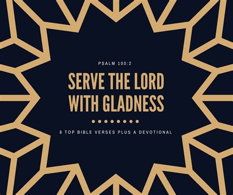 Serving The Lord With Gladness Everyday Servant