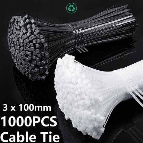 Pcs Cm Cable Tie Pack Strong Self Locking Nylon Cable Tie Heavy