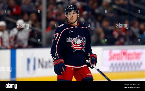 Columbus Blue Jackets Defenseman Nick Blankenburg Skeates Against The