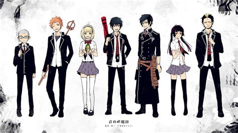 HD Wallpaper Anime Blue Exorcist Izumo Kamiki Konekomaru Miwa Kuro