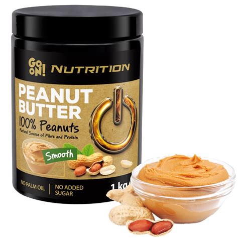 SANTE MASŁO ORZECHOWE 1kg GO ON PEANUT BUTTER GŁADKIE 11149703395