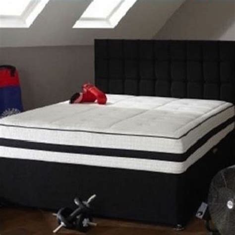 Paris Ottoman Storage Gas Lift Bed Luxury Leather Beds Uk