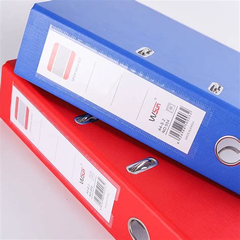 A Size Fc Size Lever Arch File Pvc Ring Binder With Custom Logo For