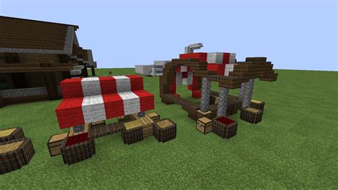 Minecraft Medieval Market Stall