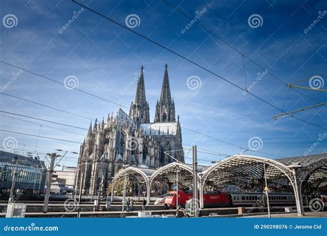 Cologne Station - Panorama of the Cologne Main Train Station, Koeln Hauptbahnhof (HBF ...
