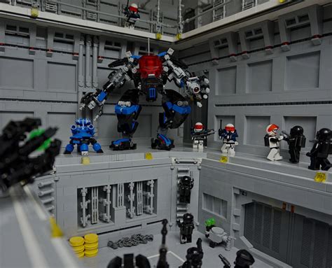 Lego Moc Space Police Exo Hanger Cool Lego Lego Space Police Lego Models