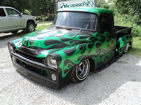 1957 Dodge Custom Pickup Truck Rat Rods Truck Hot Rod Trucks Cool Trucks Cool Cars Dodge