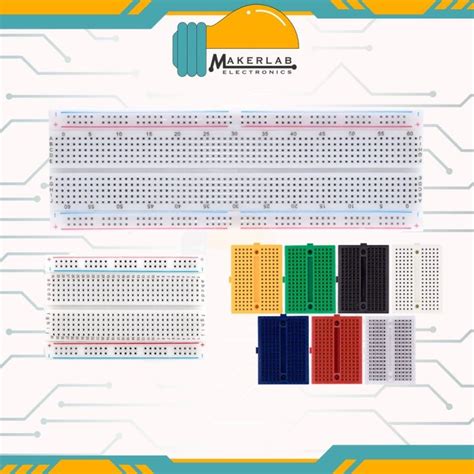 Solder Less PCB Breadboard SYB MB102 830 800 400 170 Tie Points Circuit