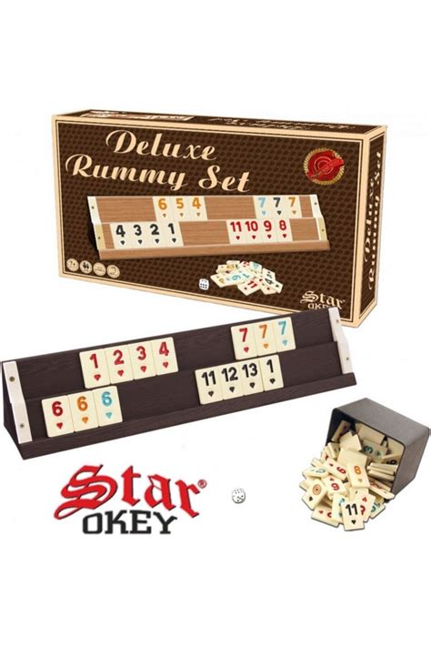 Star Okey Star Deluxe Ahşap Okey Takımı Okey Takımı 1 Sınıf Okey Seti