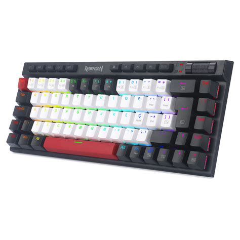 Teclado Mec Nico Gamer Redragon Magic Wand Rgb Switch Brown Abnt