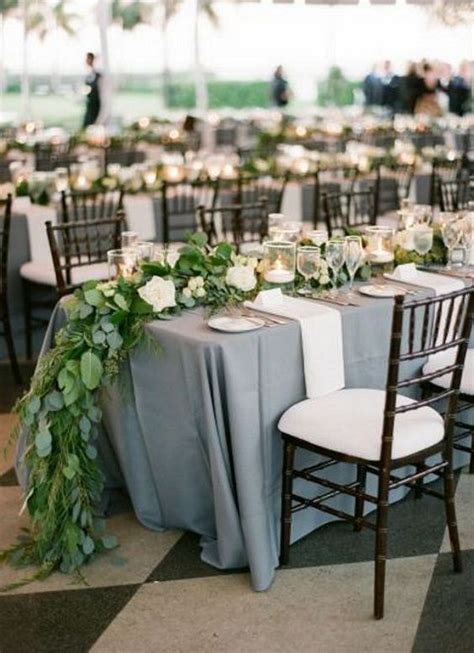 Top 20 Classic Romantic Dusty Blue Wedding Decor Ideas Hi Miss Puff