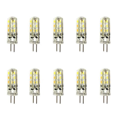 G4 LED Bulbs JC Bi Pin Base Lights 1 5W DC 12V 10W T3 Halogen Bulb