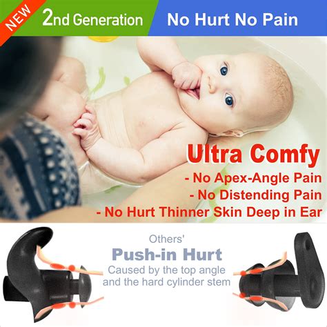 Snapklik.com : Swimming Ear Plugs Great Waterproof Ultra Comfy Earplugs