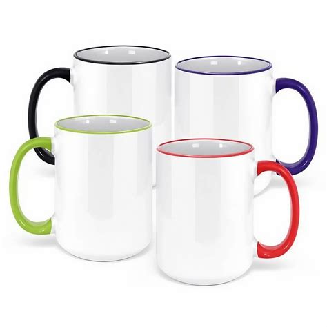 ceramic plain rim handle coffee mug   ml  rs piece  noida