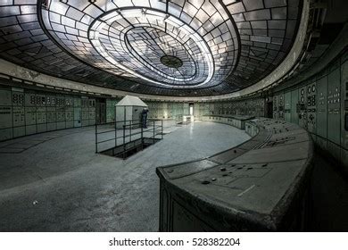 Control Room Abandoned Power Plant Stock Photo 155480576 Shutterstock