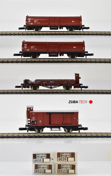 Märklin mini club 3X Güterwagen DB SBB Kaufen auf Ricardo