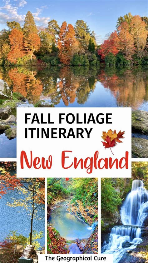 The Best Fall Foliage Road Trip Itinerary For New England Fall