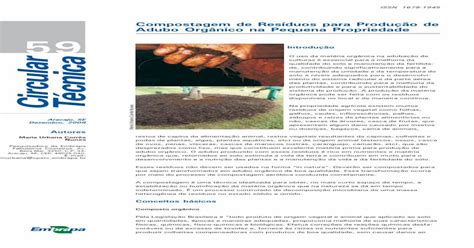 Introdução Material para ensino técnico agrícola agricultura solo