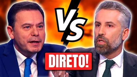 EM DIRETO PEDRO NUNO SANTOS VS LUÍS MONTENEGRO DEBATE LEGISLATIVAS