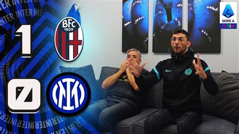 Sconfitta Meritatissima Bologna Inter Live Reaction Tifosi