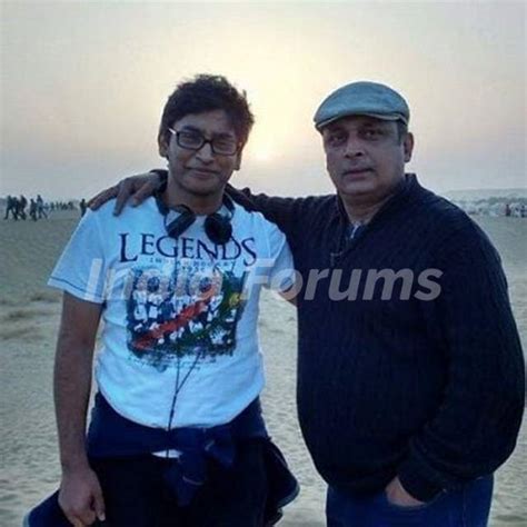 Piyush Mishra With His Son Josh Photo