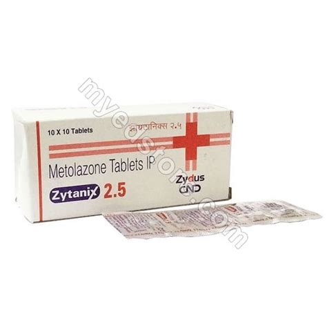 Zytanix 2 5 Mg Metolazone My ED Store