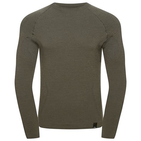 Koszulka Termoaktywna Fjord Nansen Merino Oxiva Longsleeve Olive