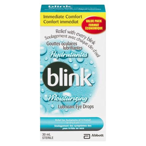 Blink Moisturizing Lubricant Eye Drops – McKnights Pharmacy