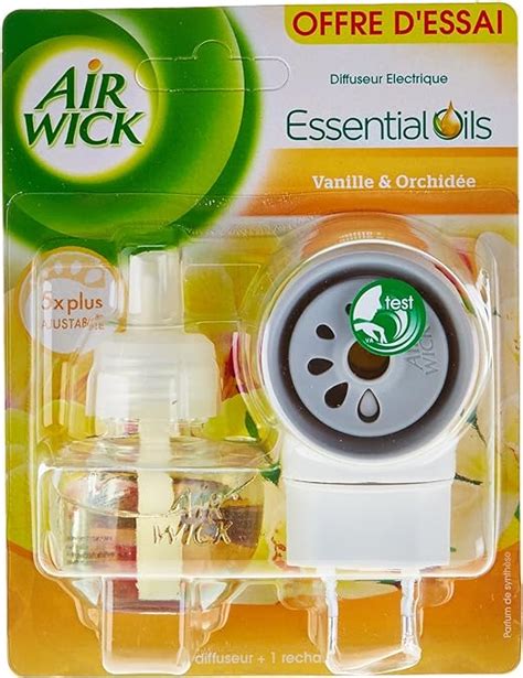 Air Wick Desodorisant Maison Diffuseur Electrique Recharge Vanille